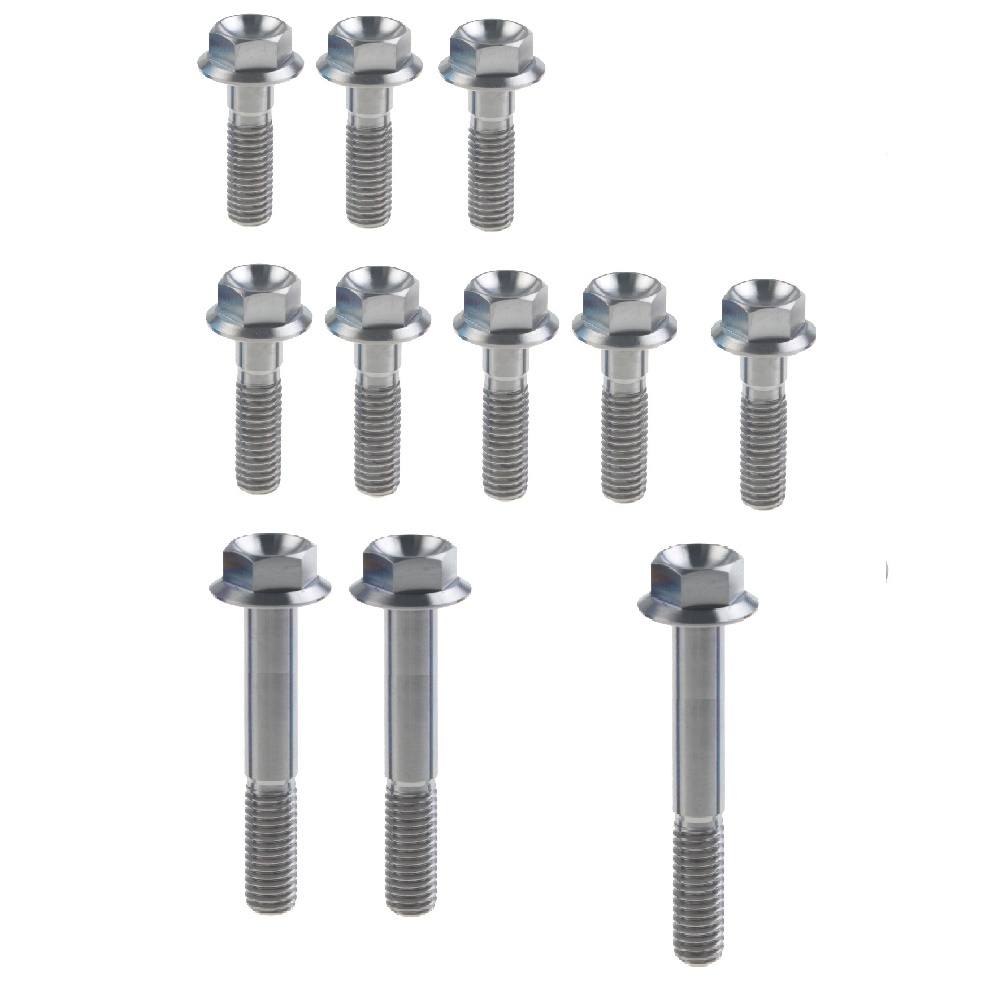 TITANIUM CENTER CASE BOLTS HONDA CR125 250